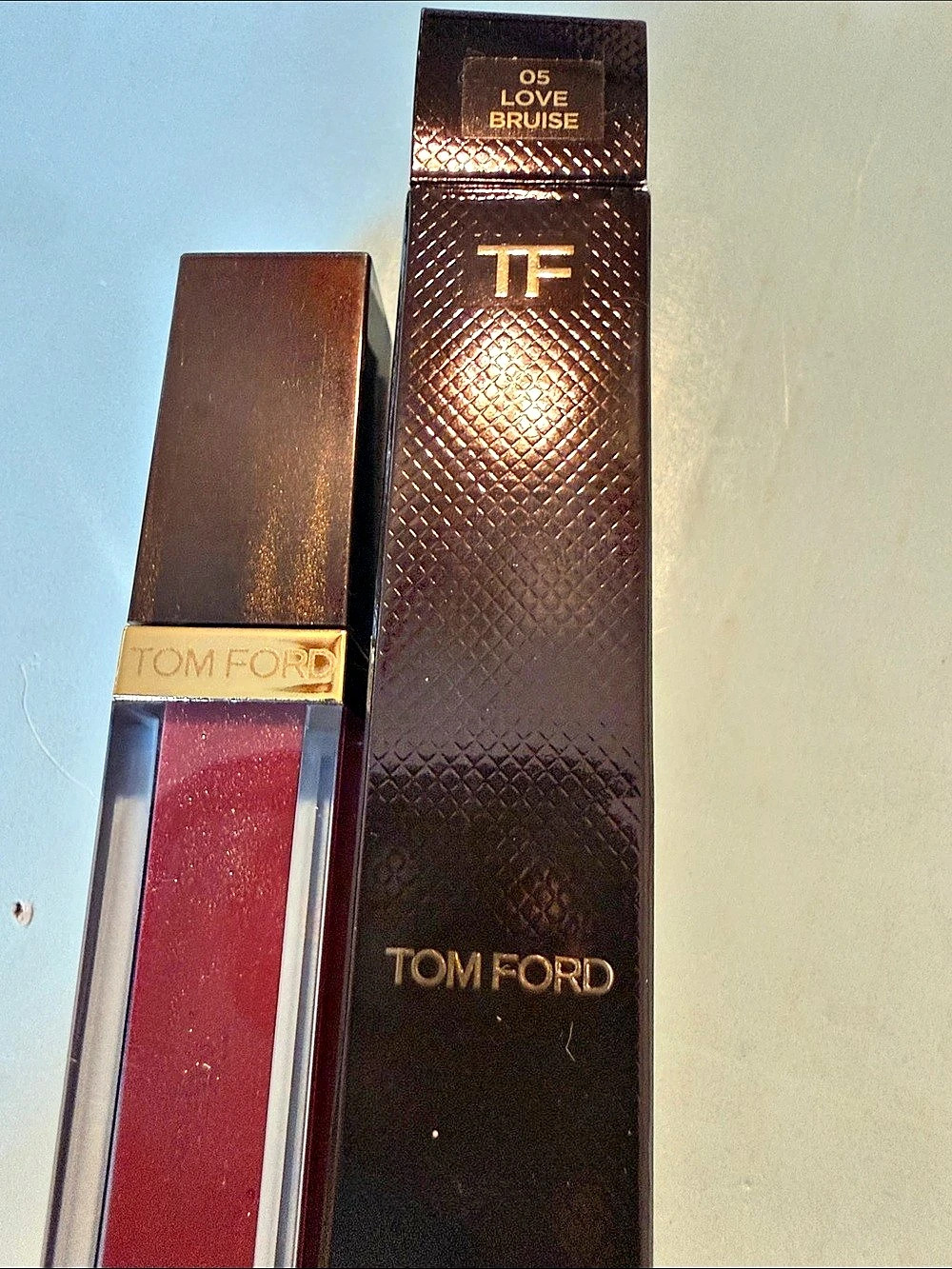 Tom Ford Ultra Shine Lip Gloss 05 Love Bruise Red NWT